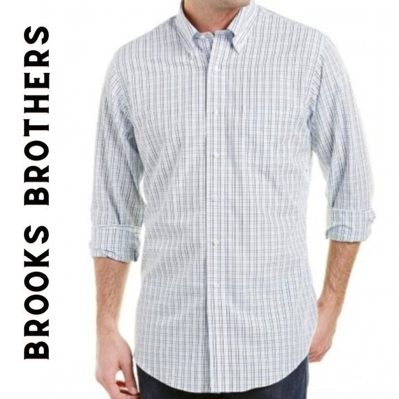 Brooks Brothers Other - BROOKS BROTHERS Green Plaid Regent Fit Dress Shirt